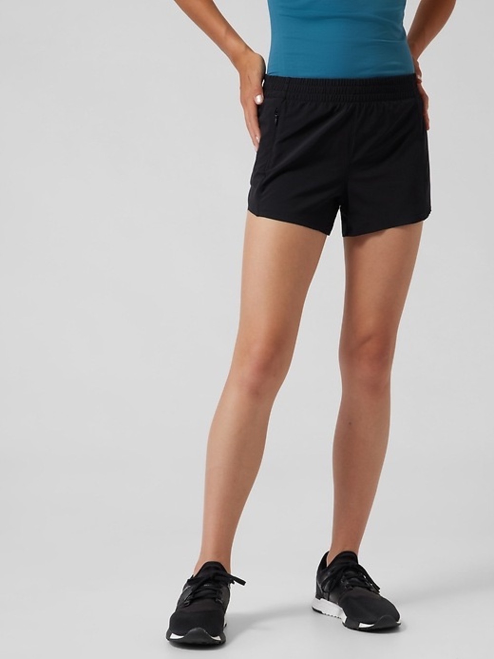 Athleta Heart The Hustle Shorts, Size XL